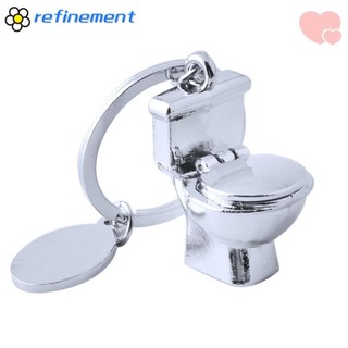 Móc khóa tủ nước tái tạo, Mặt dây chuyền túi kim loại độc đáo, Móc chìa khóa trang trí mới lạ Mini Quà tặng vui nhộn dễ thương Móc chìa khóa xe hơi