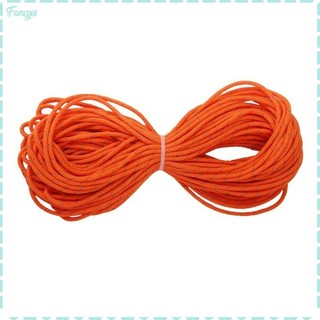 Dây lều Guyline phản quang cao cấp - 20m x 3mm, Cam - Lều cắm trại / Mái hiên / Dây tán, Phụ kiện dây ngoài trời màu cam 3