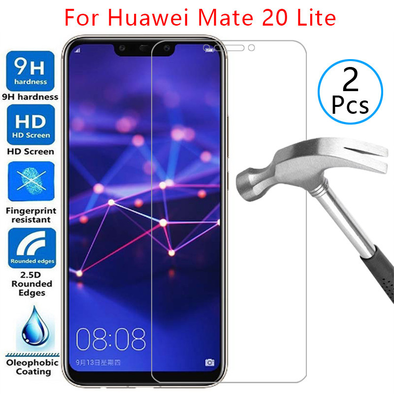 Kính cường lực bảo vệ màn hình cho huawei mate 20 lite box cover trên huawei made 20lite mate20 túi 