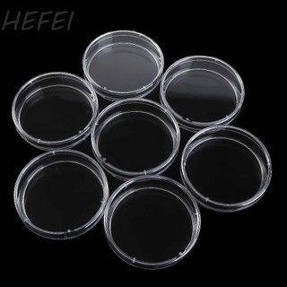HEFEI Petri Đĩa Vật Dụng Phòng Thí Nghiệm Khoa Học 55x15mm 90x15mm Nhựa Trong Suốt Vi Khuẩn Đĩa Văn Hóa