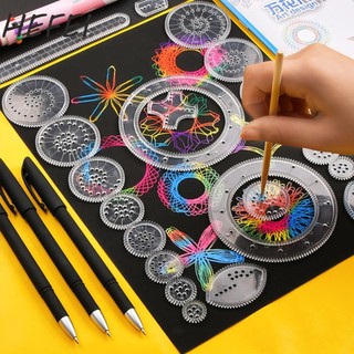 HEFEI Spirograph Đồ chơi giáo dục sáng tạo Nến đa chức năng