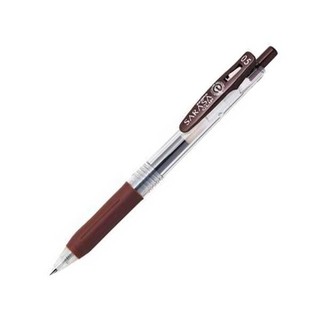 Jj15-e- viết bi sarasa clip 0.5- nâu