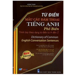 Sách từ điển mẫu câu đàm thoại tiếng anh phổ biến