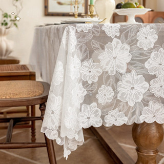 Khăn Trải Bàn Ren Pháp Khăn Trải Bàn Dài Hộ Gia Đình Cà Phê Bàn Vải Thích Hợp Cho Trang Trí Nhà Cửa Bàn Thảm