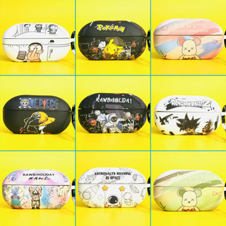 For Beats Solo Buds Case Cartoon Pikachu Astronaut Silicone Soft Case Compatible with Beats Studio Buds Shockproof Case Beats Solo Buds Protective Cover