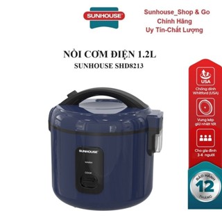 Nồi cơm điện 1.2L SUNHOUSE SHD8213_hàng chính hãng