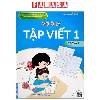 Sách vở ô ly tập việt 1 - các vần