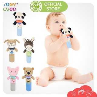 Lục Lạc, Xúc Xắc Bông Tập Cầm Nắm Tony Lvee/ Xúc Xắc Bông Chút Chít Tập Cầm Nắm Tony Lvee Cao Cấp