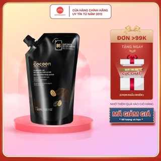 Túi Refill tẩy tế bào chết toàn thân Cocoon sạch da 600ml |  Cà phê Đắk Lắk cho làn da mềm mại