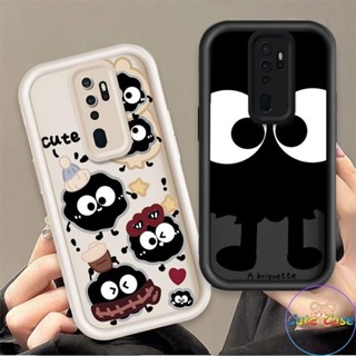 Ốp Lưng Cho OPPO A9 2020 / OPPO A5 2020 / OPPO A11 Phim Hoạt Hình Chính Hãng Silicon Bảo Vệ Vỏ Điện Thoại Mềm TPU Xu Hướng Phía Sau Than Bóng Che Mắt Thiên Thần Ốp Lưng Chống Sốc