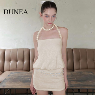 Đầm Mini không tay lưng DUNEA