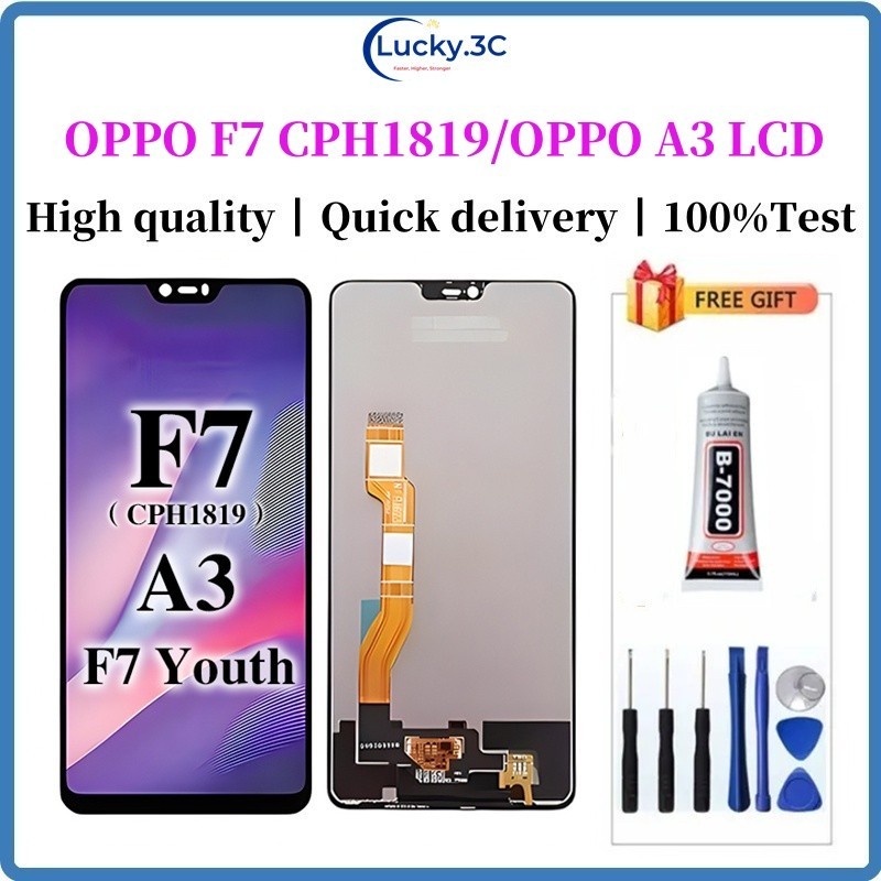 Dành cho OPPO F7 CPH1819 / F7 Youth Màn hình cảm ứng LCD Oppo A3