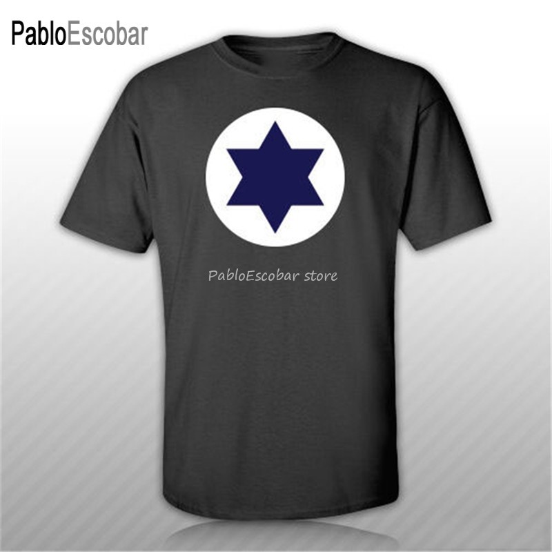 Thương hiệu áo euro size Israel Air Force Roundel Áo thun Tee Áo sơ mi Israel Iaf Isr Il Áo thun tùy