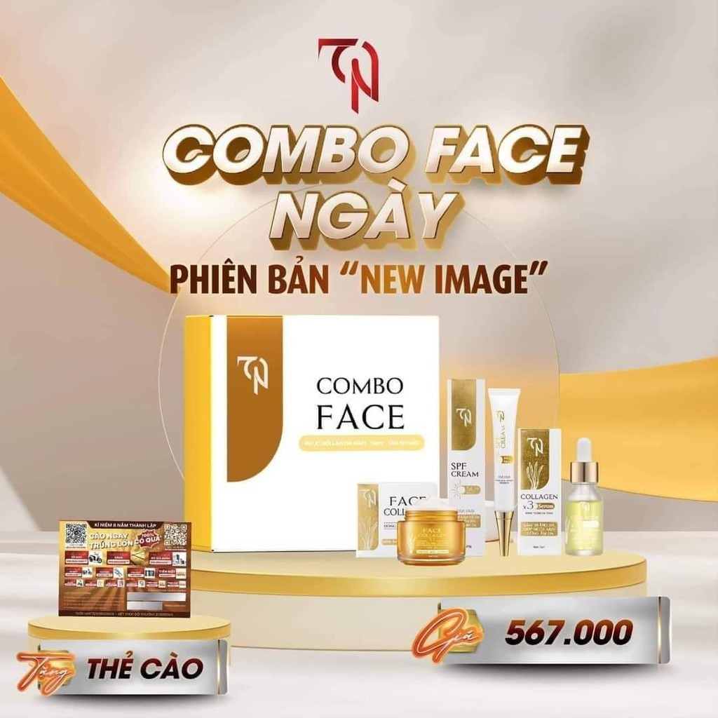 Combo Kem Face Đông Anh- Kem Face Đông Trùng X3 + Serum + Kem Chống Nắng Image X3