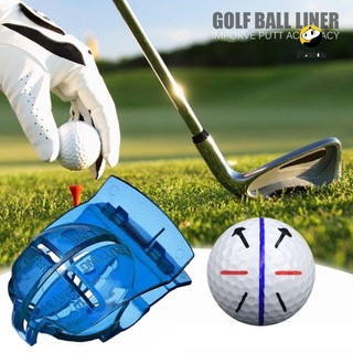 Flasidu Golf Ball Marker Nhựa Trong Suốt Nhắm Scribing Clip Đường Chuyên Nghiệp Vẽ Bút Đánh Dấu Di Động Golf Liên Kết Đánh Dấu Dụng Cụ Đánh Dấu Phụ Kiện Golf
