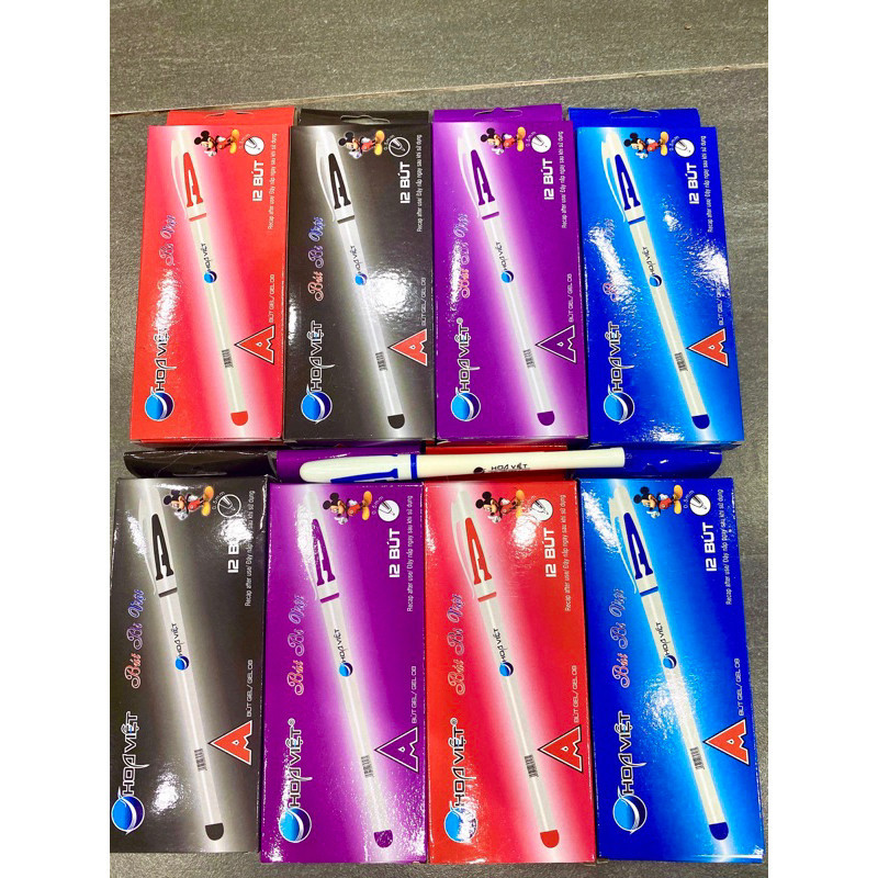 (HỘP 12 CHIẾC).BÚT CHỮ A HOA VIỆT NÉT 0.5mm.HÀNG VIỆT NAM