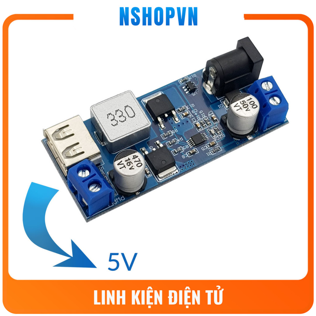 Mạch giảm áp đầu ra 5V