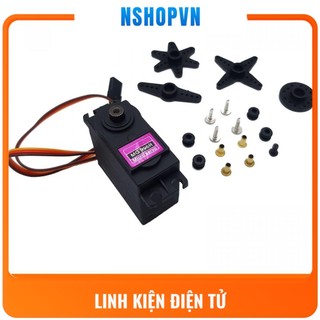 Động Cơ RC Servo MG996R có thể điều khiển góc quay 0-180 độ bằng Arduino