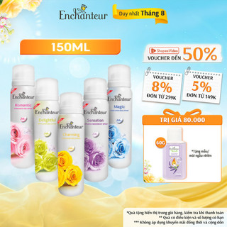 Xịt khử mùi Enchanteur Charming/Delightful/Romantic/Magic 150ml