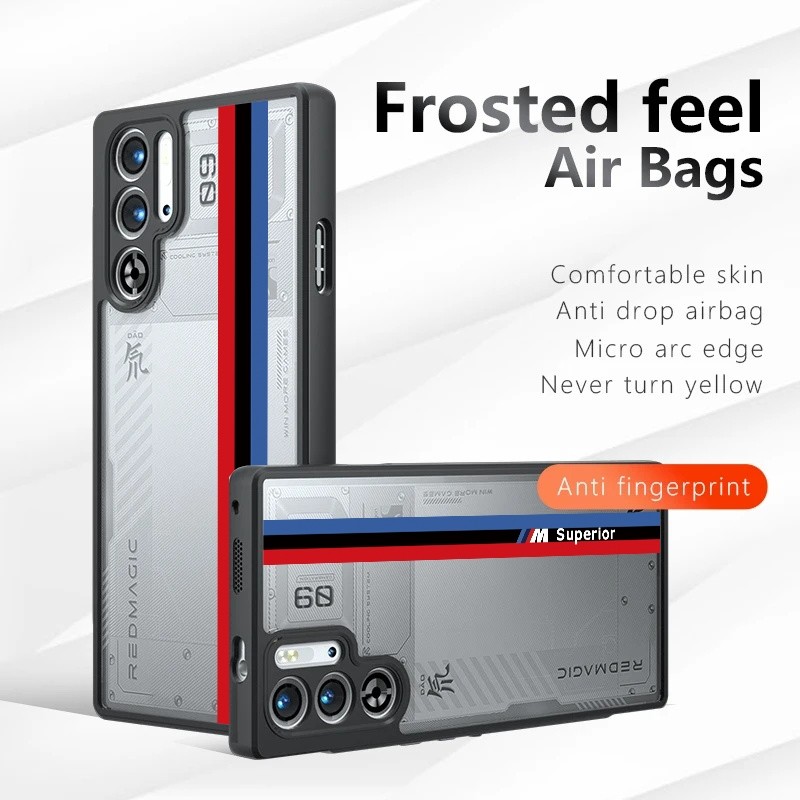 [Sẵn sàng] Ốp điện thoại trong suốt cho Red Magic 9s Pro Plus 9 Pro Plus 8s Pro 8 Pro Plus Plus Plus