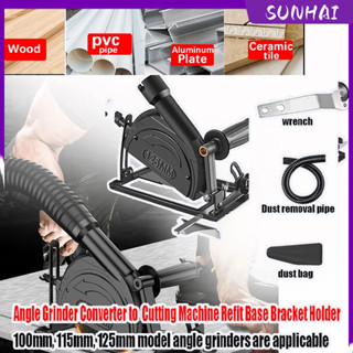 SUNHAI Giá Đỡ Đế Máy Mài Cắt Cầm Tay, Bộ Chuyển Đổi Máy Mài Thành Máy Cưa Bàn Góc 45 Độ