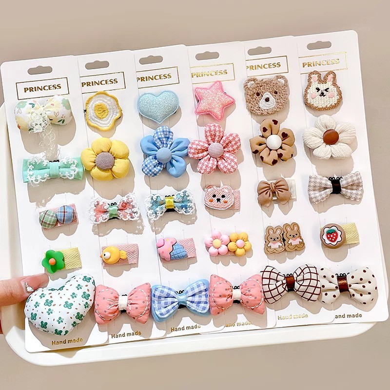 Kẹp Tóc Cho Bé Trẻ Em Với Khối Lượng Tóc Nhỏ Không Làm Tổn Thương Tóc Cô Gái Đẹp Bb Kẹp Trẻ Em Phụ Kiện Tóc Dễ Thương