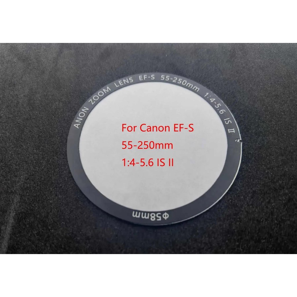 Dành Cho Canon EF-S 55-250mm IS STM Và EF-S 55-250mm II Trong Nước Mới Ống Kính Mặt Trước Áp Lực Vòn