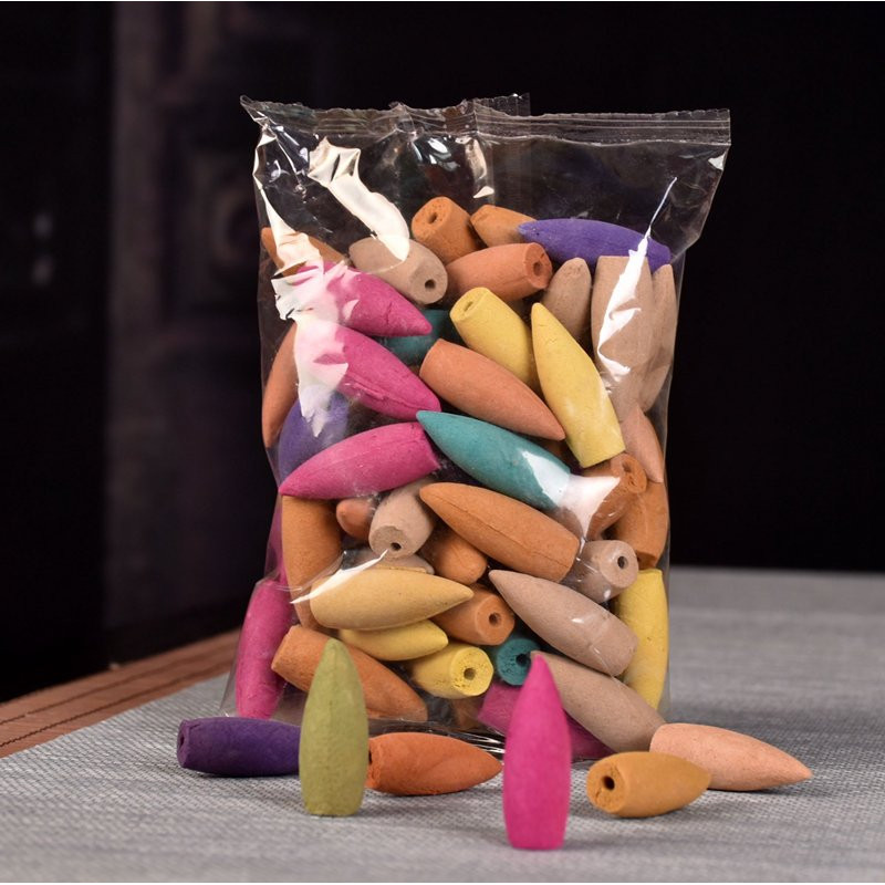 100 Nụ Trầm Hương Hạt To Chảy Ngược Cao Cấp - Đốt Xông Nhà Chùa Chiền - Hàng Loại 1 Cứng - Thơm Nồng