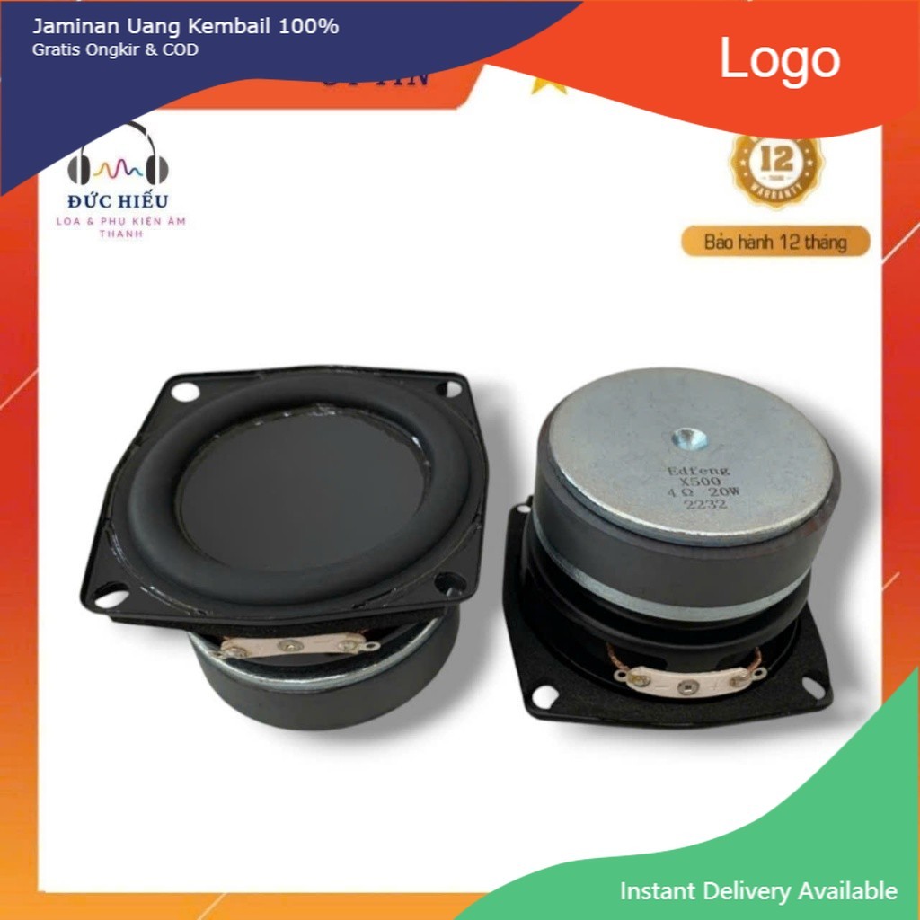 loa mid bass 2.5 inch 4 ohm 20w ghép loa blutooth cực hay