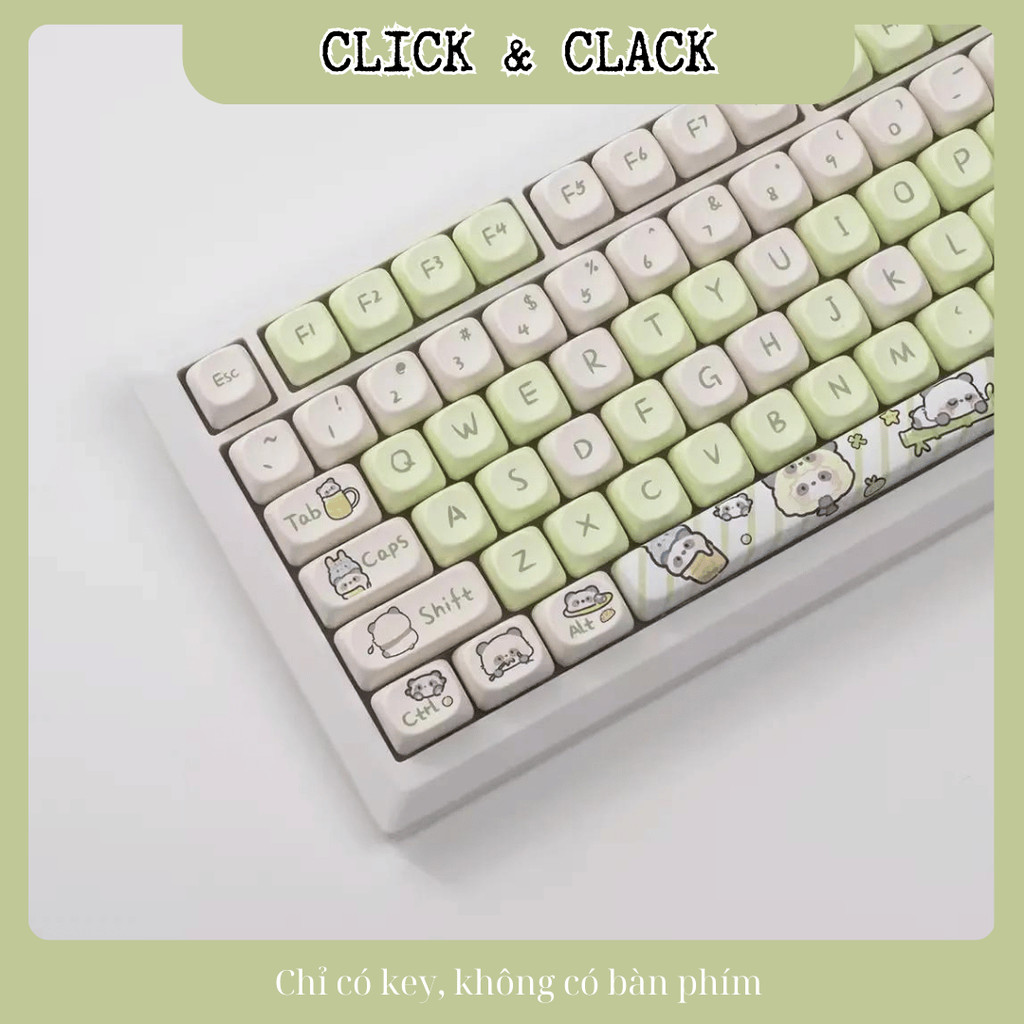 [Tổng hợp] keycap MOA profile cực dễ thương - Chất liệu PBT dyesub cao cấp dùng nhiều layout | BigBuy360 - bigbuy360.vn