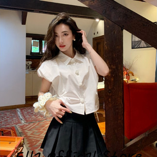 Ella Store áo sơ mi nữ áo kiểu hàn quốc sang trọng Xinh  Tối giản trendy WCS24705A6 28Z240707