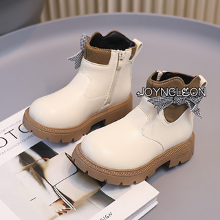  Joyncleon Giày bốt mắt cá chân lông cừu cho bé gái Giày bốt martin trẻ em Giày bốt đơn thời trang và đa năng Giày bốt bé gái dành cho trẻ trung và lớn hơn 