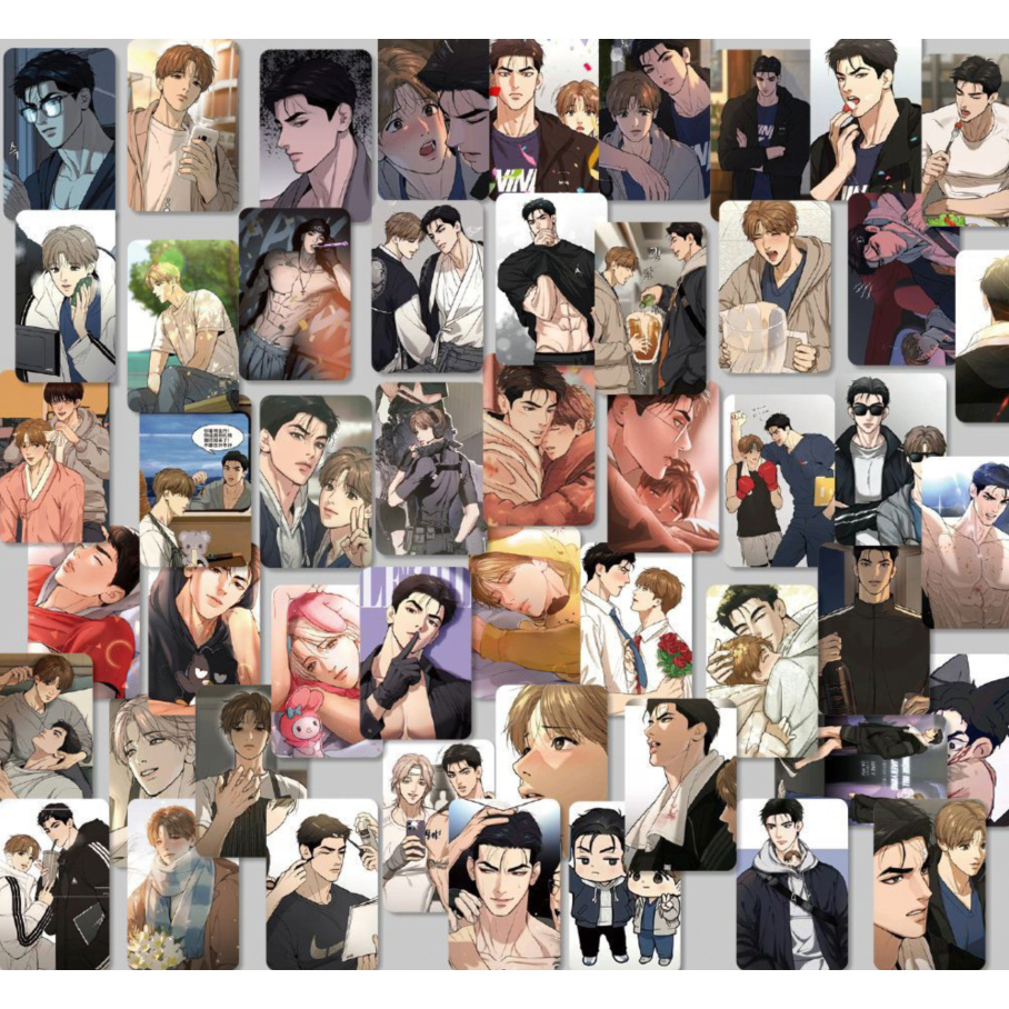 10-55 chiếc Jinx Mingwa Hologram Laser Lomo Cards Manga Manhwa truyện tranh Photocards Zaijing Jinda