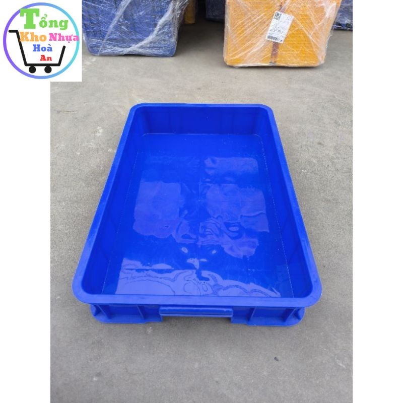 Khay nôi sâu, trồng cây, nuôi cá, đựng bát đĩa, hải sản, đồ công nghiệp Thùng đặc  kt 61x42x10 cm 641