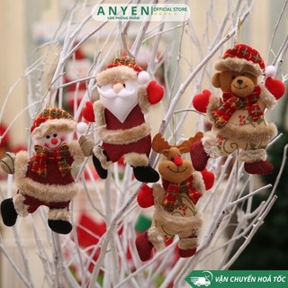 Gấu Bông Trang trí noel cây thông