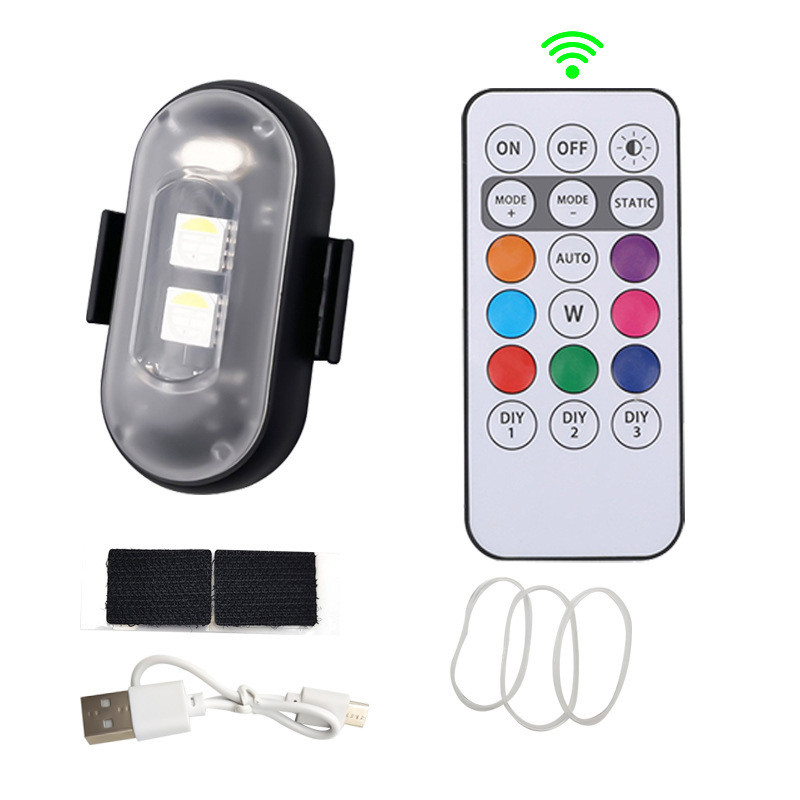 Điều khiển từ xa Drone Storbe Light Chống nước Tuổi thọ pin dài Điều khiển từ xa không dây Đèn máy b