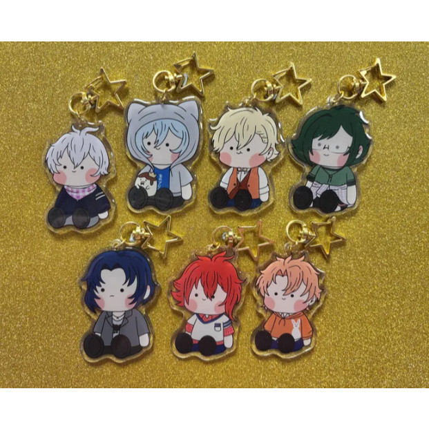 Idoloish 7 acrylic keyrings Iori Mitsuki Tamaki Yamato sogo riku nagi