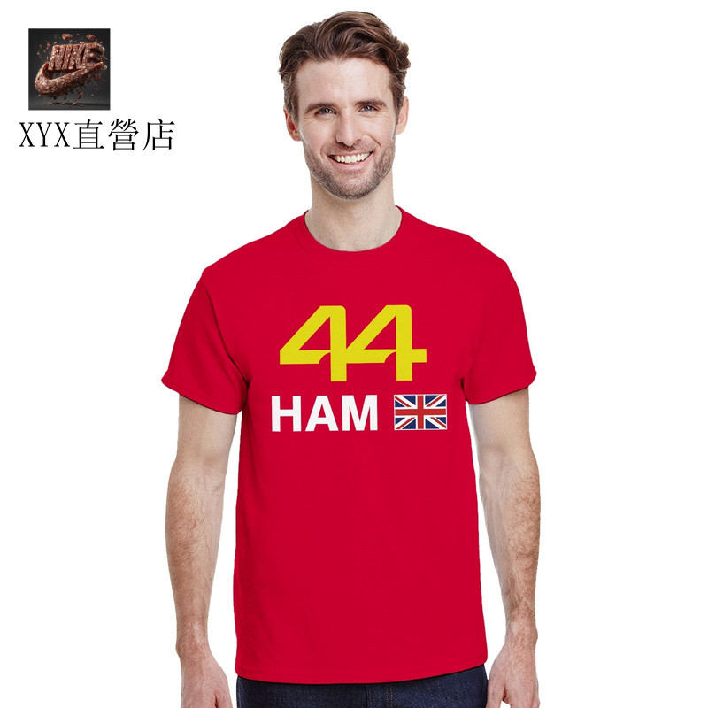 KBUX Lewis Hamilton 2025 Lịch đua Áo thun công thức 1 F1 trơn Vương quốc Anh