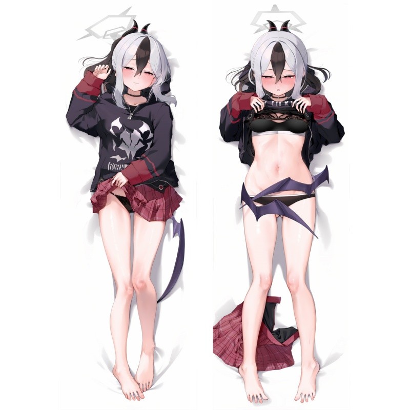 Blue Archive Onikata Kayoko Nhiều Thiết Kế Anime Ôm Vỏ Gối Dakimakura Thân Gối