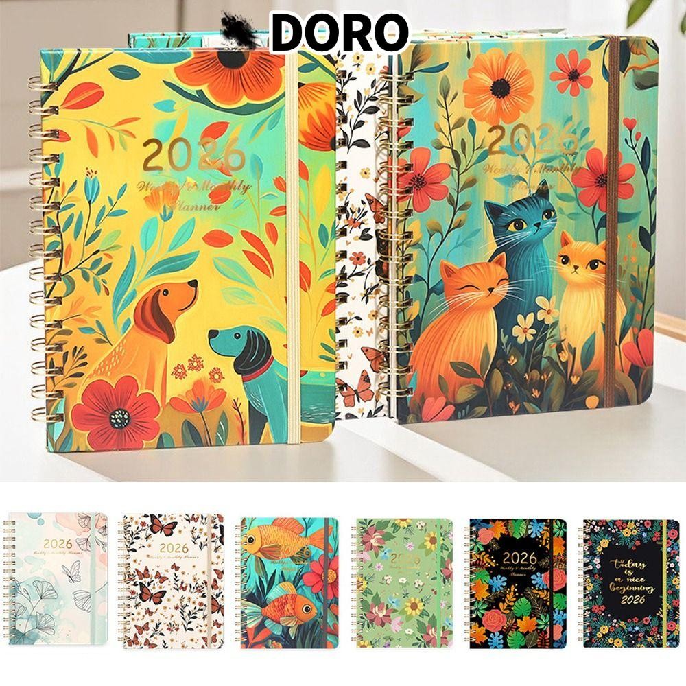 DORO 2026 Planner, Lịch chương trình nghị sự hàng tuần và hàng tháng 2026, Tab hàng tháng Jan.2026 -