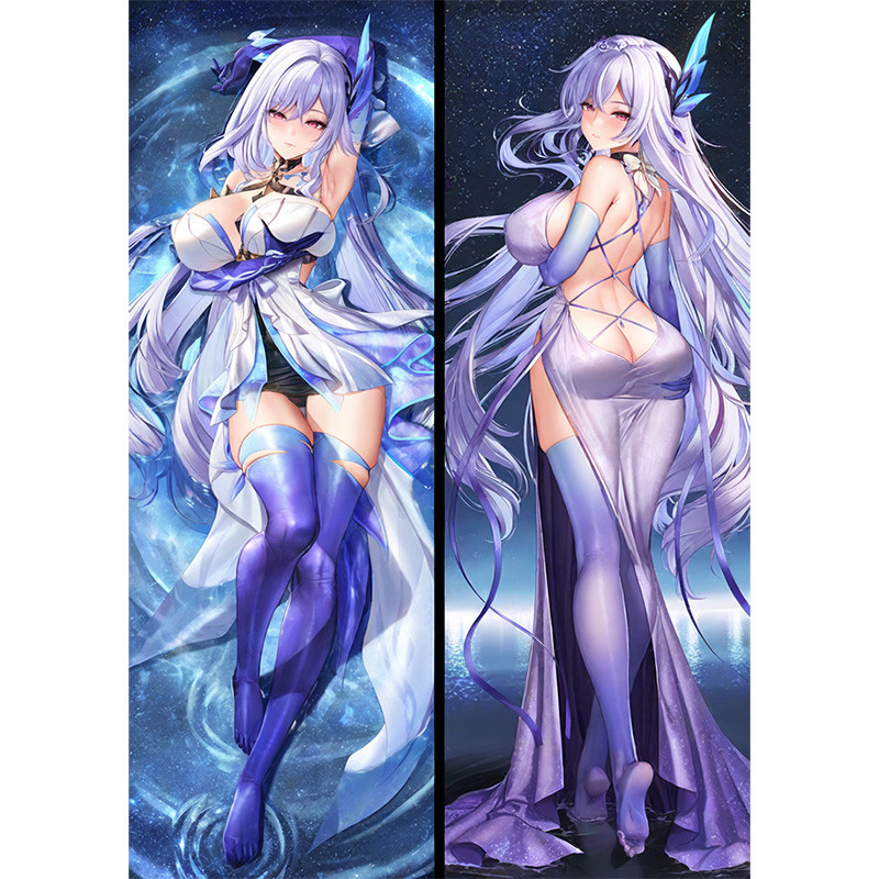 Genshin Impact Skirk Gối Ôm Thân Gối Otaku Giường Dakimakura Vỏ Gối