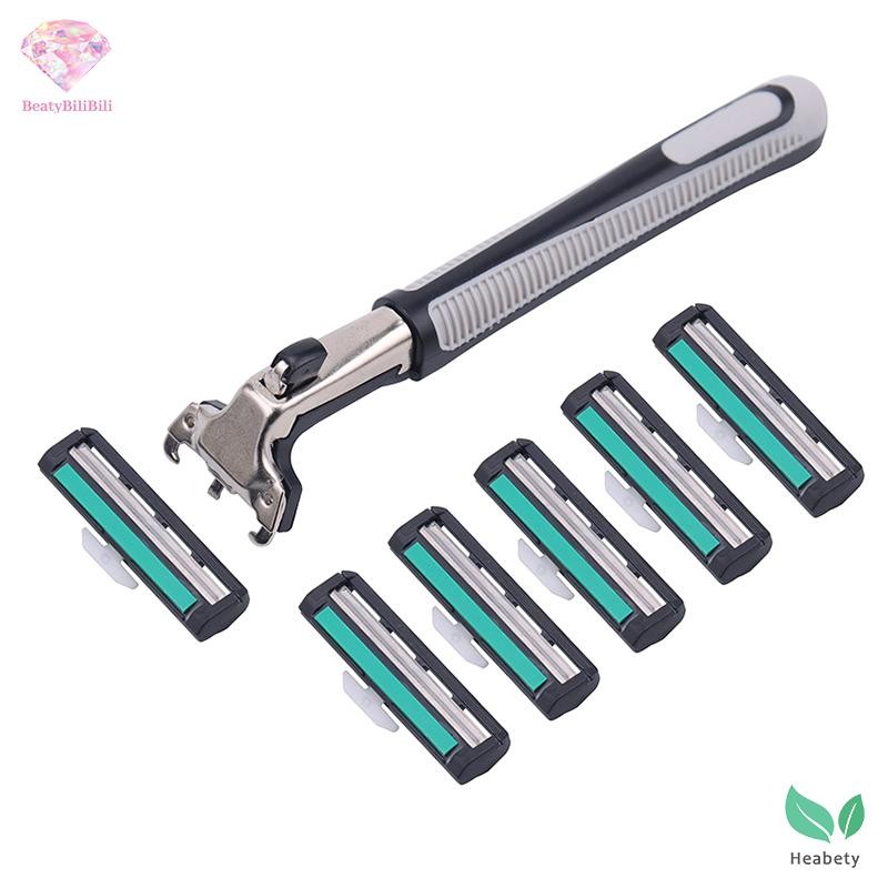 Heabety Nam Hướng Dẫn Sử Dụng Máy Cạo Râu 2 Lớp Dao Cạo Râu Với 30 Lưỡi Dao Cho Nam Cạo Râu Nữ Tóc M