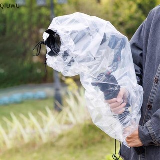 QIUWU 2 Chiếc Áo Mưa Chống Thấm Nước Camera Che Mưa Túi Bảo Vệ Cho RI-5 / RI-6 / RI-S / RI-SF / RI-ST1 Phụ Kiện Chống Mưa Máy Ảnh.
