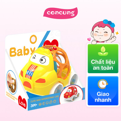 Đồ chơi xe ô tô kèm xúc xắc CY544326 C308 (Vàng)