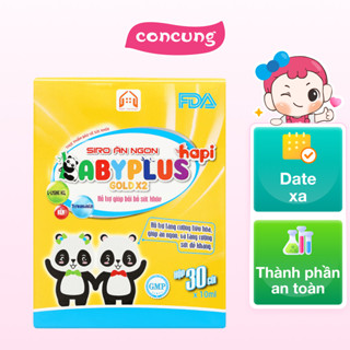Siro ăn ngon Babyplus Hapi Gold X2