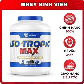  Bột đạm Whey Isolate RONNIE COLEMAN ISO TROPIC MAX 5 LBS hỗ trợ cơ bắp tập luyện tại Whey Sinh Viên 