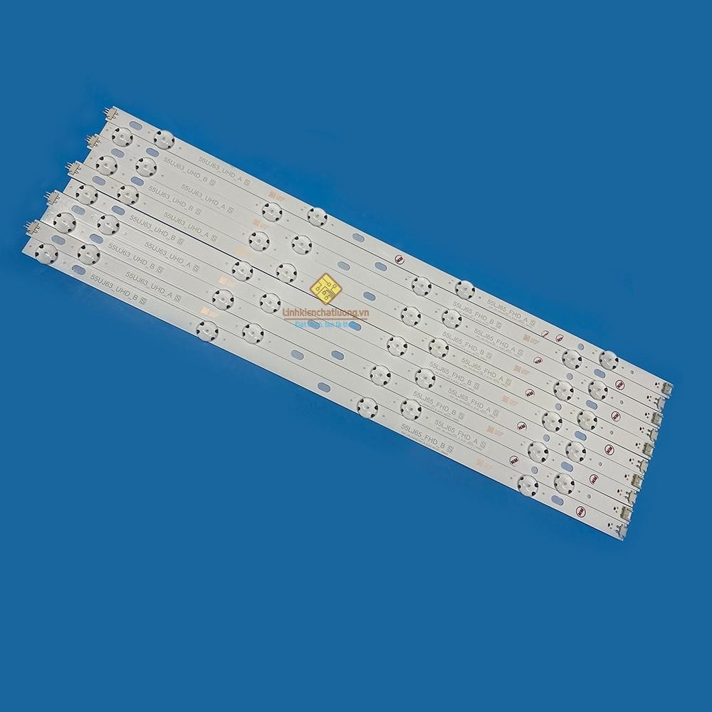 Bộ LED tivi LG 55UJ632T/ 55LJ5500 (10 thanh N2)- Điện tử Phương Huy -
