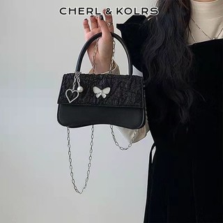 Cherlkolrs Nữ Dây Xích Thời Trang Mới Nơ Túi Đeo Ngang Một Vai