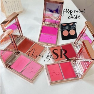 [Mini by SR] Má hồng Patrick Ta Major Headlines Double-Take Crème & Powder Blush Duo dạng kem phấn lâu trôi hộp ch!ết