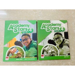 Bộ academy stars starter,1,2,3,4 (tặng kèm file nghe)